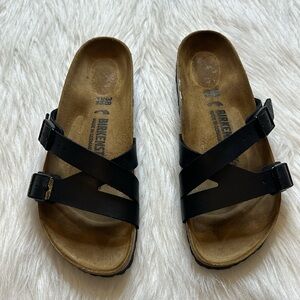 Yao Birko-Flor Birkenstock size 38 EUC